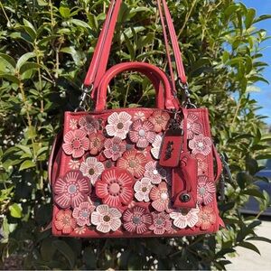 Coach Rogue Bag 25 With Tea Rose 58840